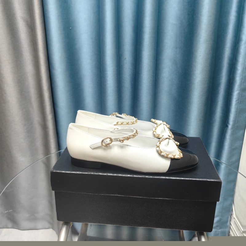 Ch*el flat shoes